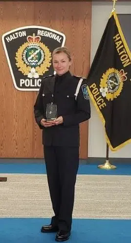 Halton paramedic receives award for life saving act