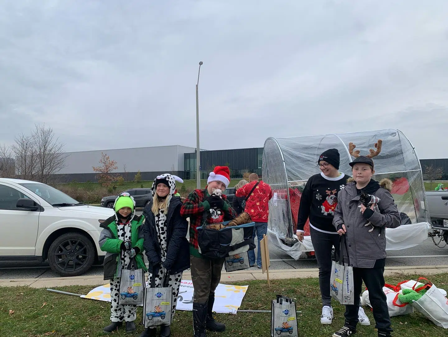 Thousands came out to enjoy the 2021 Milton Santa Claus Parade