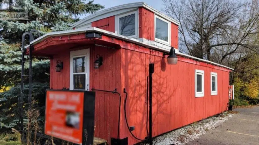 You could live in a local train caboose for just $45,000
