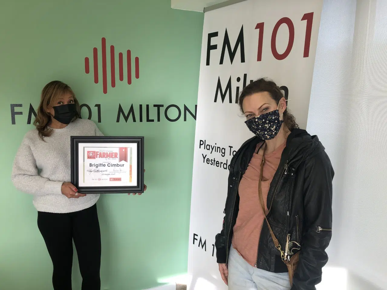 The Kubota Woman Farmer of The Year, Brigitte Cimbur chats with FM 101 Milton