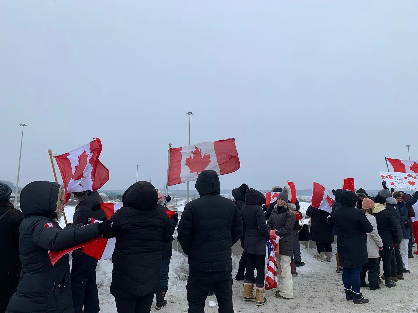 Hear from the people at the Freedom Convoy 2022 rally in Milton