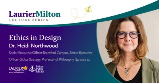 Ethics in design covered in latest Laurier Lecture Series