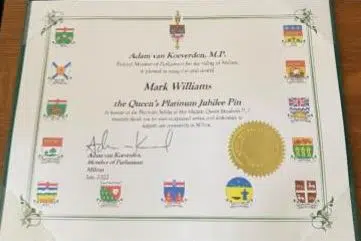 Milton librarian receives honour from Trudeau