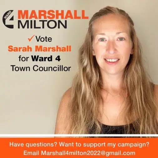 Get to know Sarah Marshall: Running for Town Councillor for Ward 4