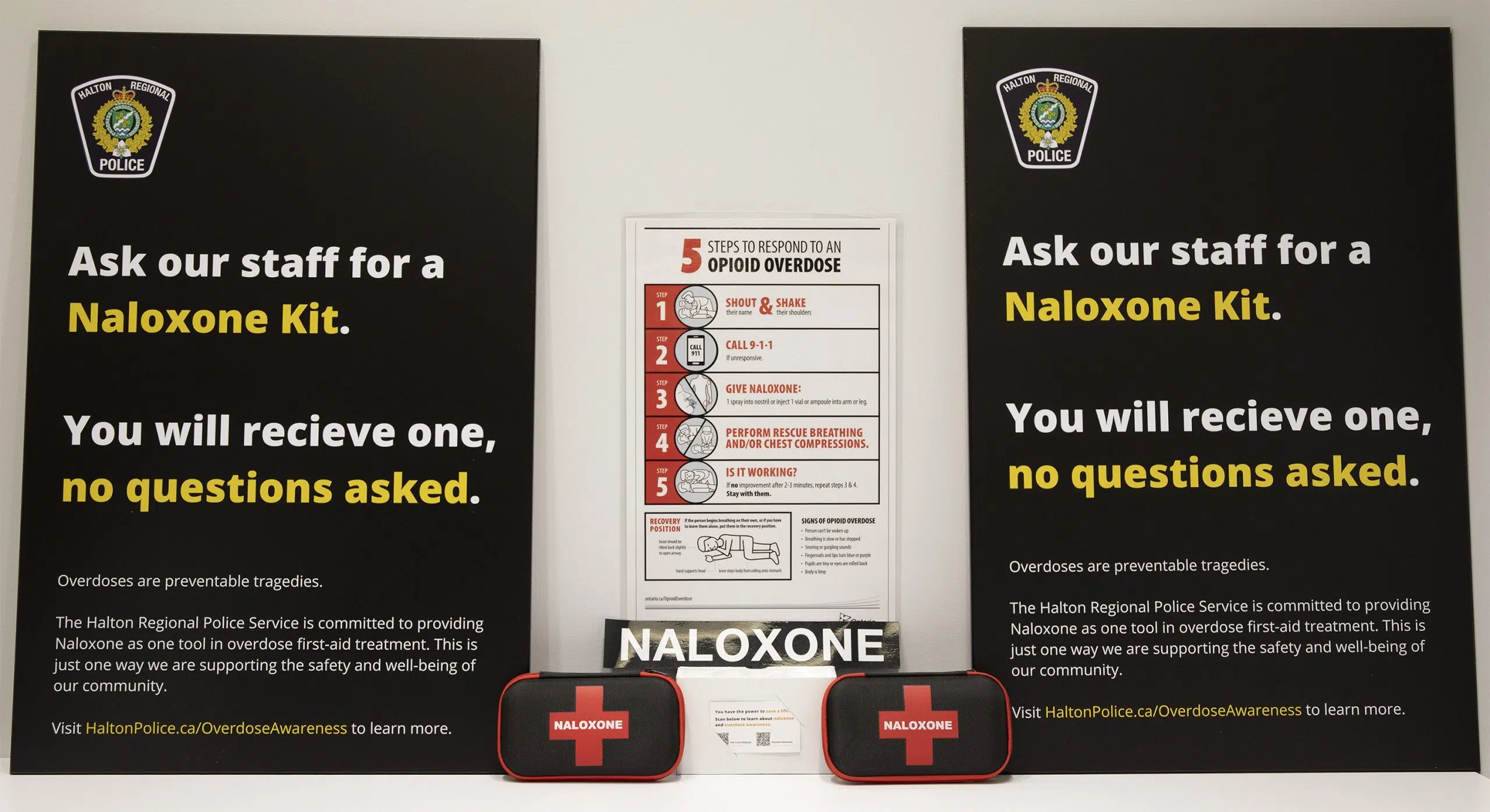 Halton Police now offering naloxone kits to anyone interested