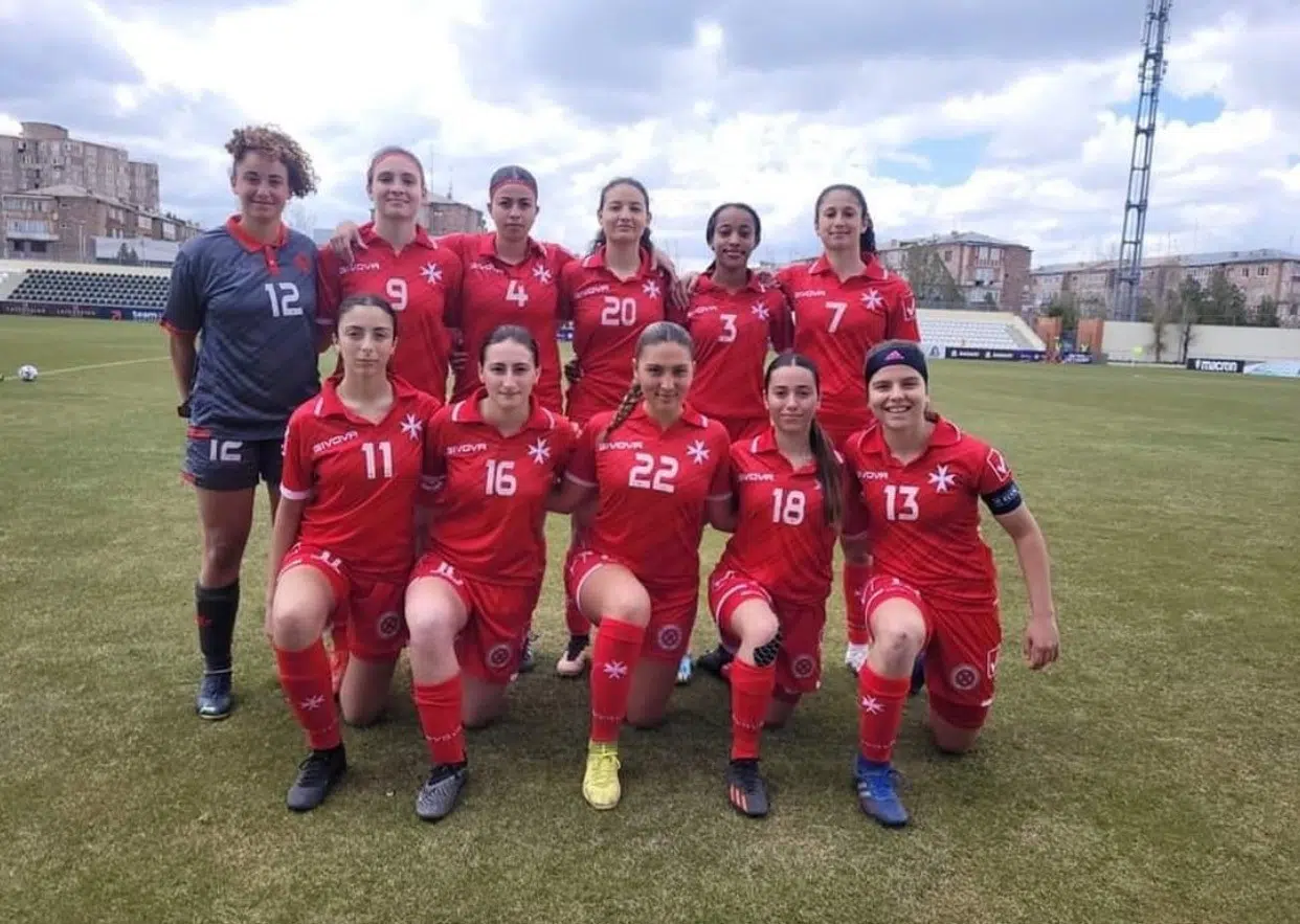 Milton soccer player scores international goal with Team Malta