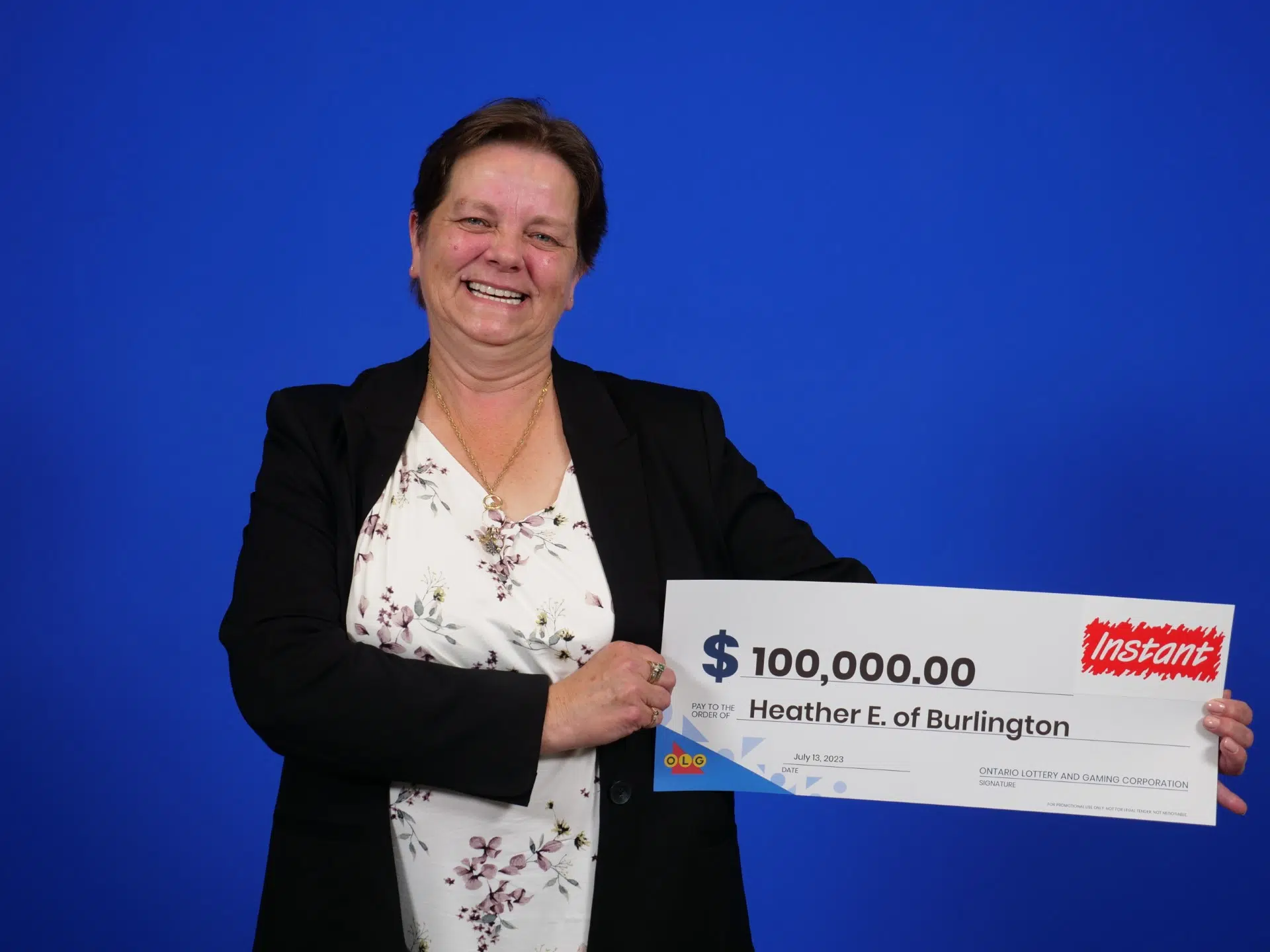 Halton business owner celebrating lottery win