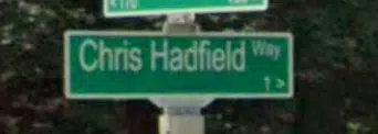 The history behind Milton's Chris Hadfield Way and Woodley Crescent