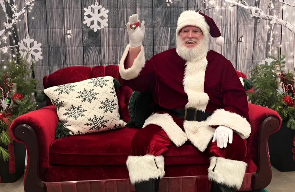 Santa returns to the Milton Fairgrounds