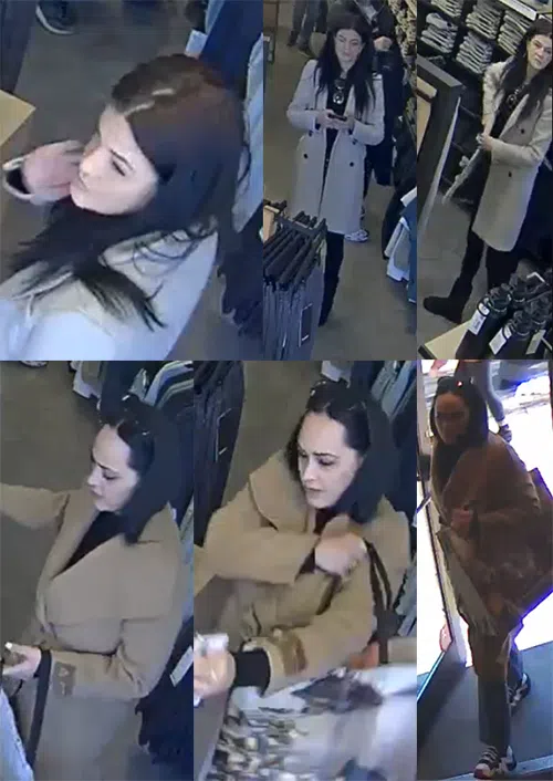 Pair of women wanted after stealing 55 shirts from local lululemon store