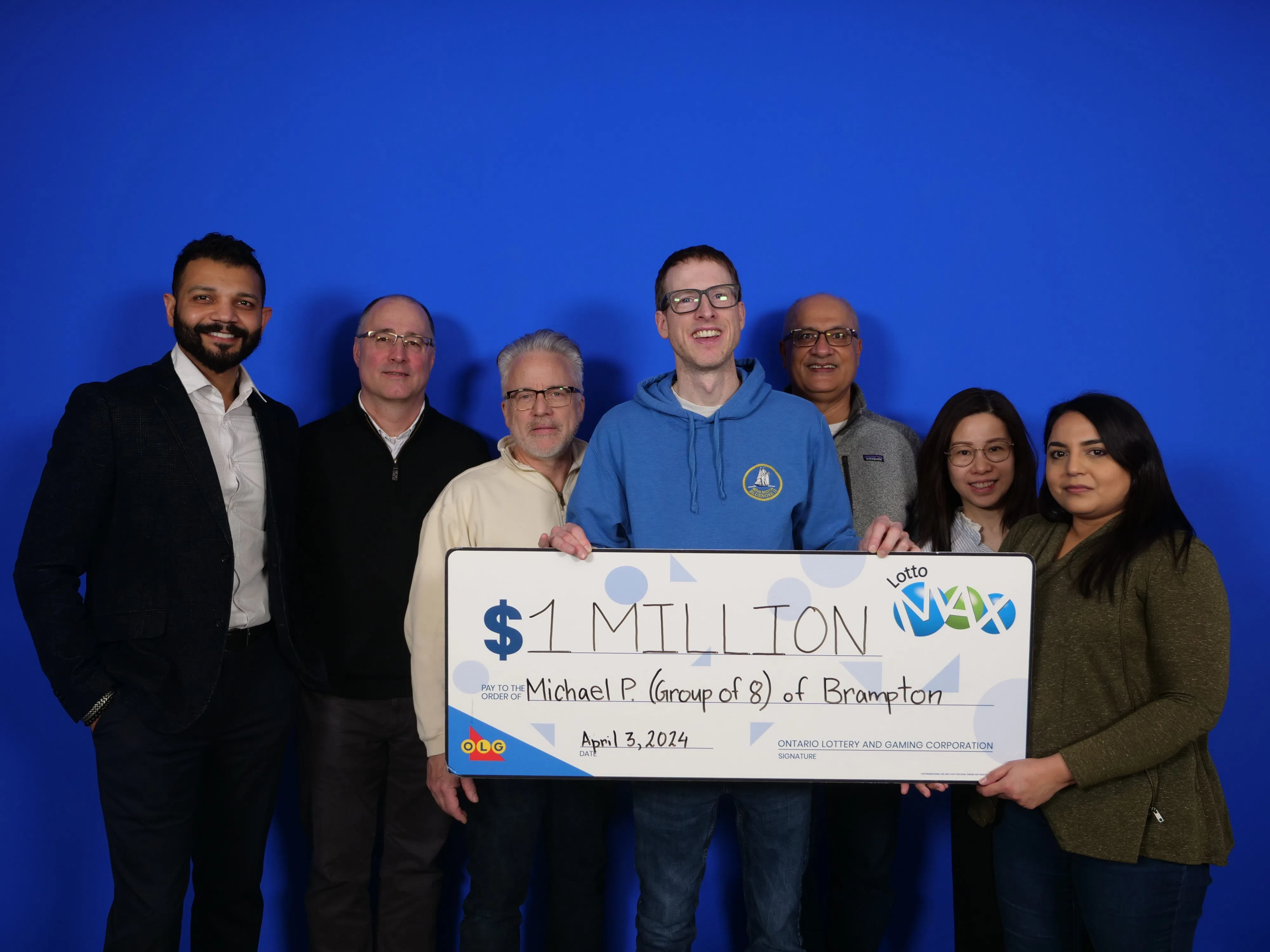 Group of eight wins $1 million, including three locals | FM101 Milton Now