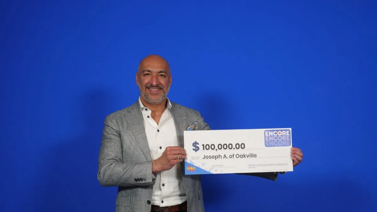 Business trip lottery ticket is a winner for Oakville man FM101