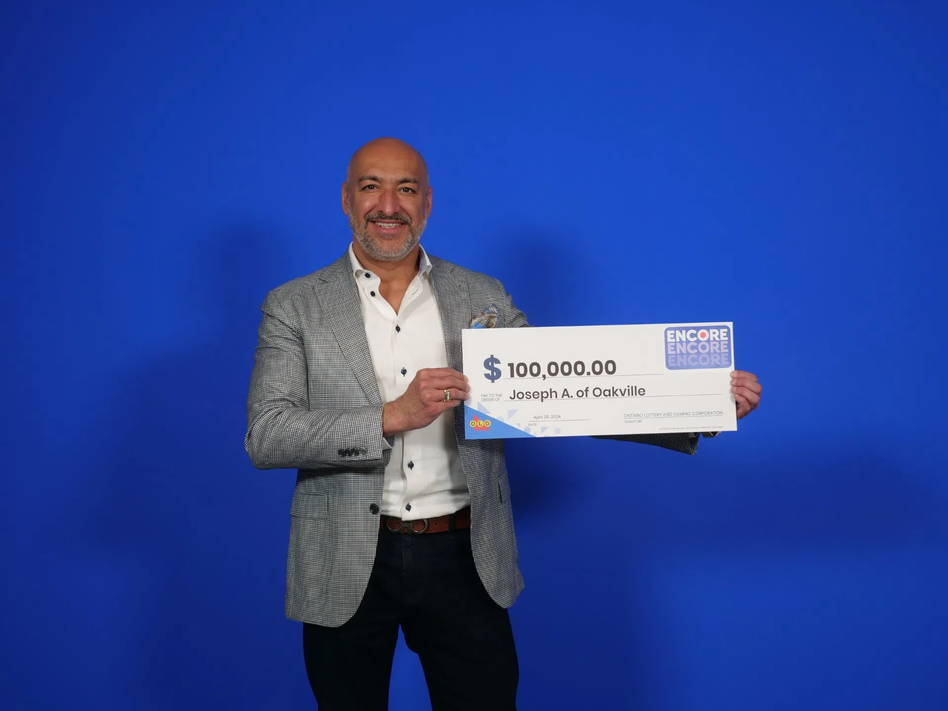 Business trip lottery ticket is a winner for Oakville man