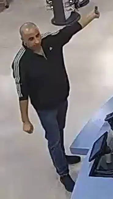 Man wanted after stealing from local Sport Chek store