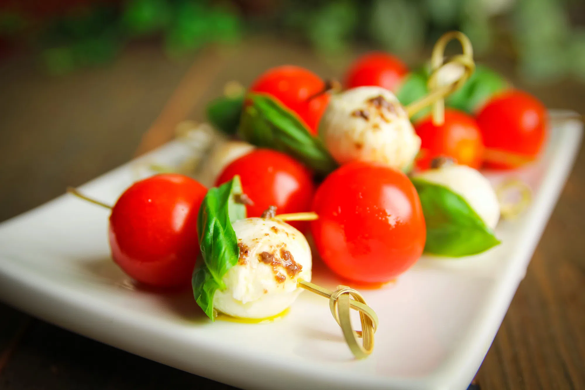 Classic Caprese Skewers