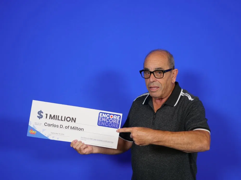Milton truck driver becomes a millionaire with lottery win
