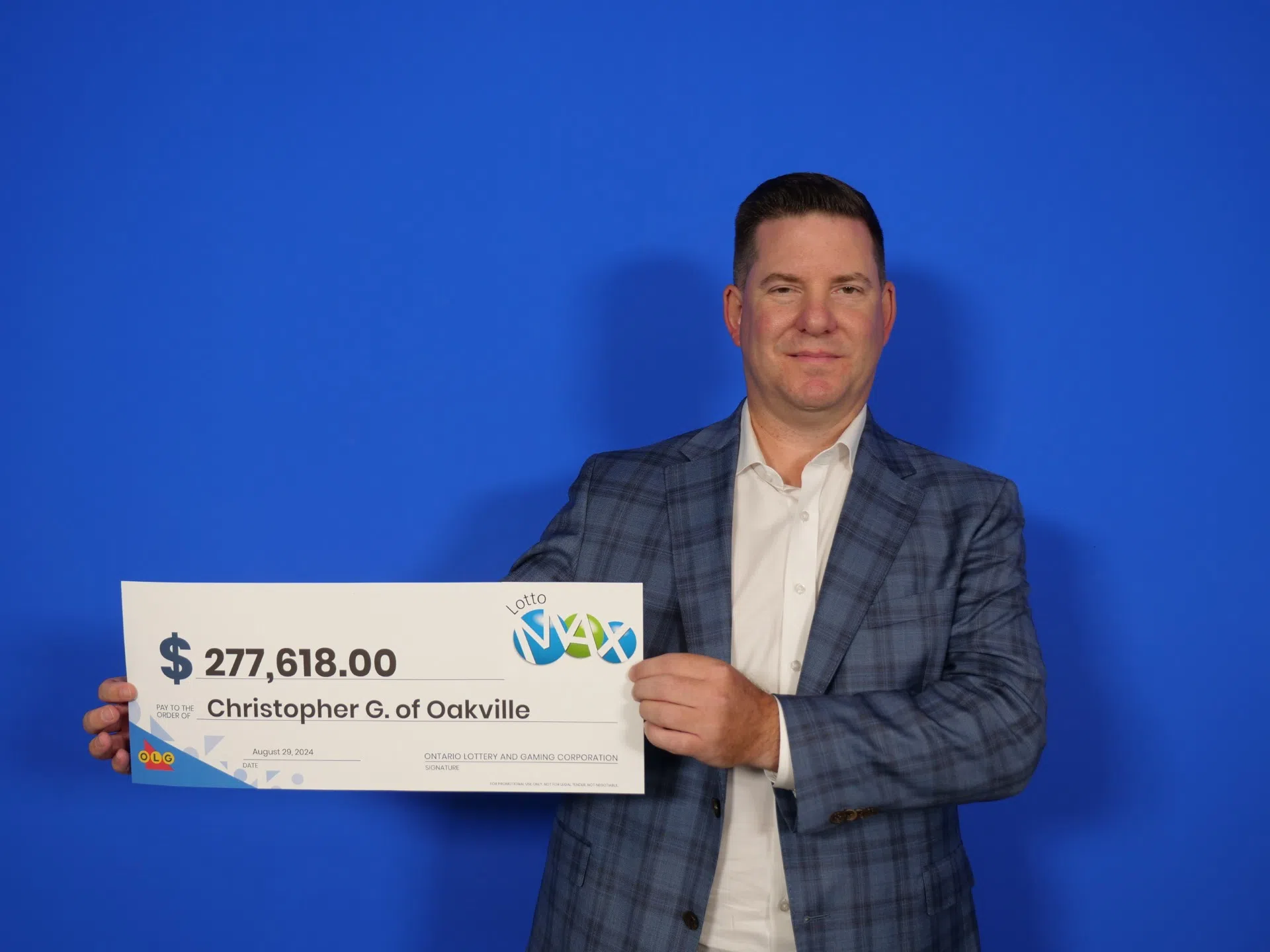 Oakville man plans to pay off mortgage with lottery win
