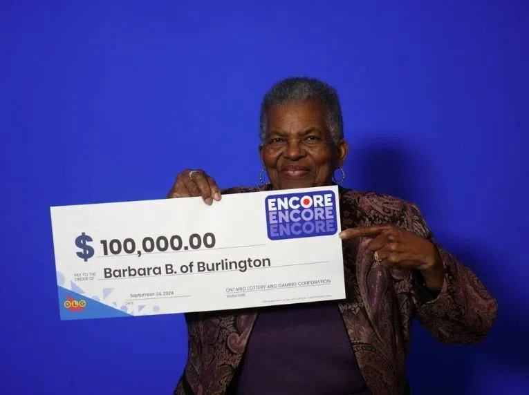 Retired Burlington woman planning nice vacation after winning lottery
