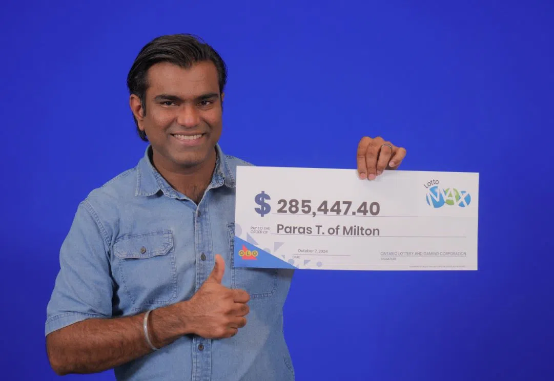 Milton man is buying a home after winning lottery