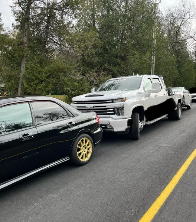 Halton Police bust driving group for speeding through Milton