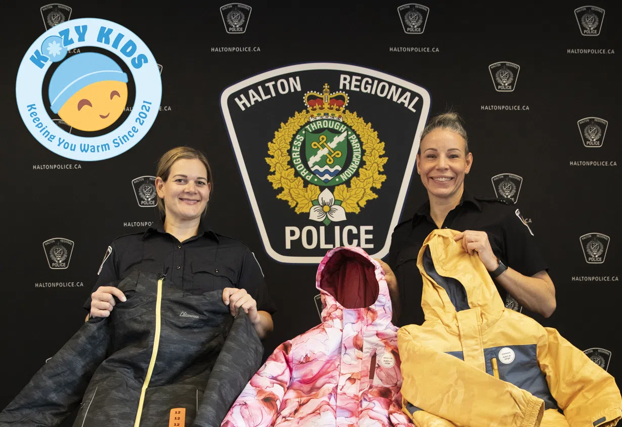 Halton Police distribute nearly 300 snowsuits to local underserved youth