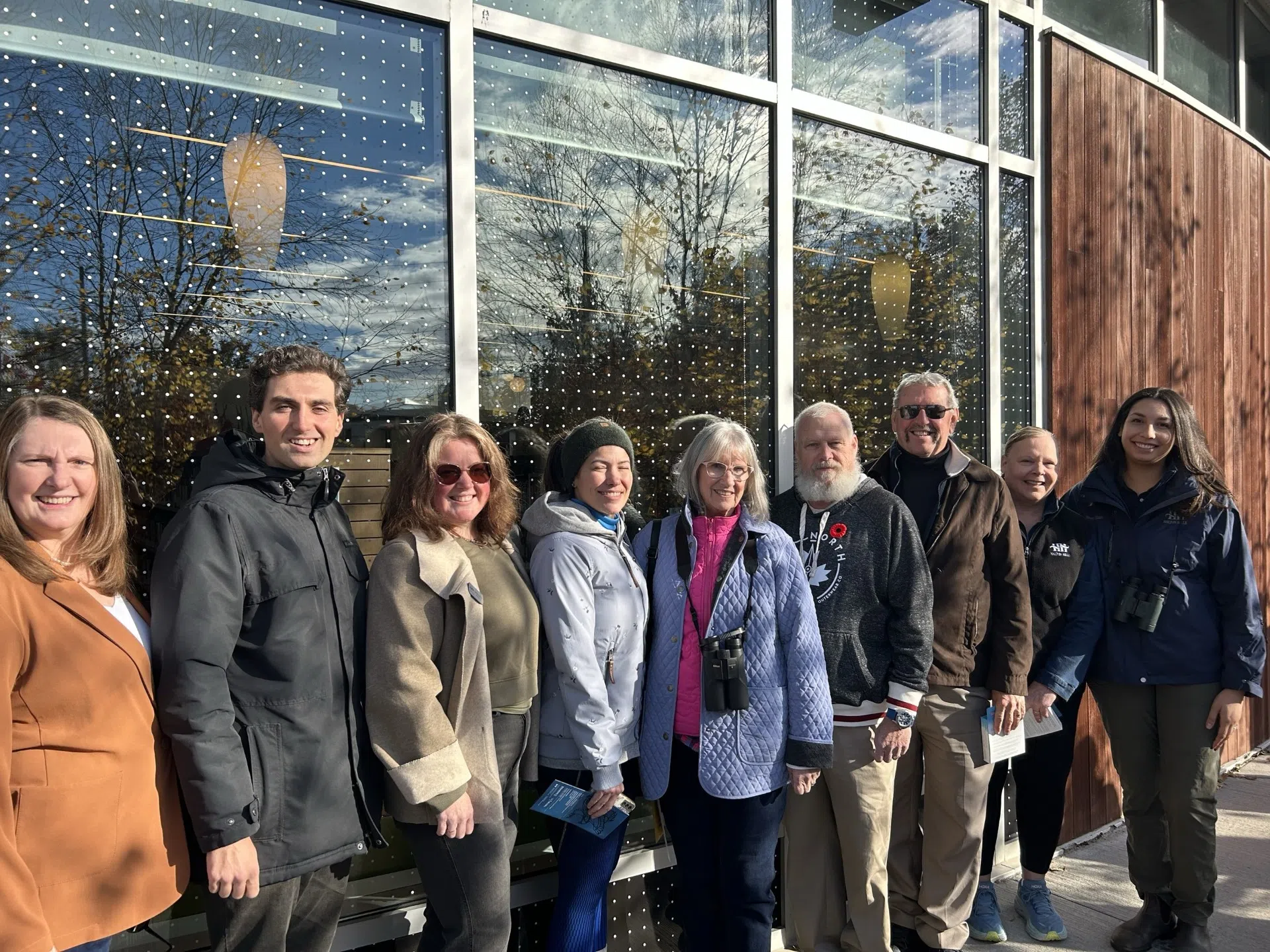 New window decals at Acton Library will help keep birds safe