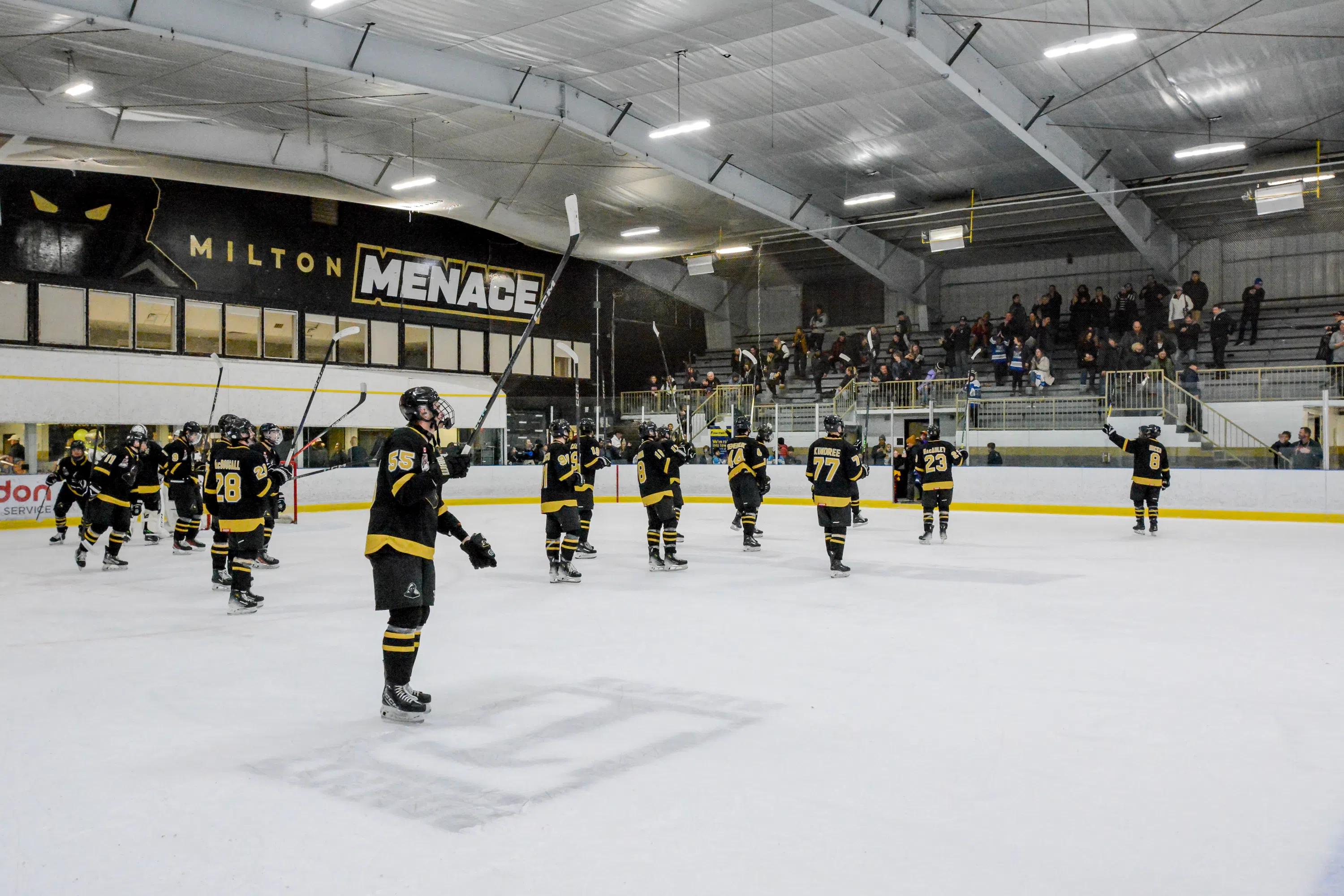 Milton Menace pull off weekend sweep over Toronto Patriots, Mississauga Chargers