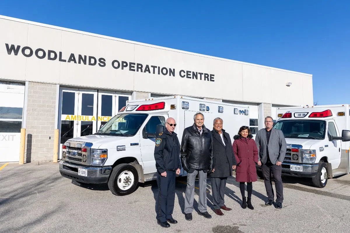 Halton Region donates a couple of decommissioned ambulances