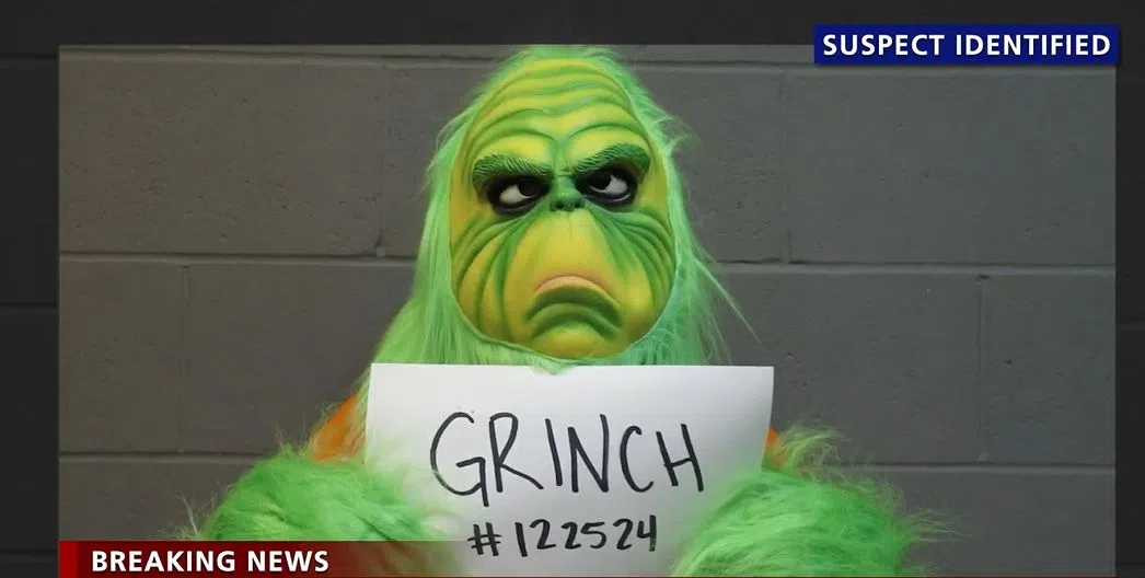 Halton Police save Christmas from “the Grinch”