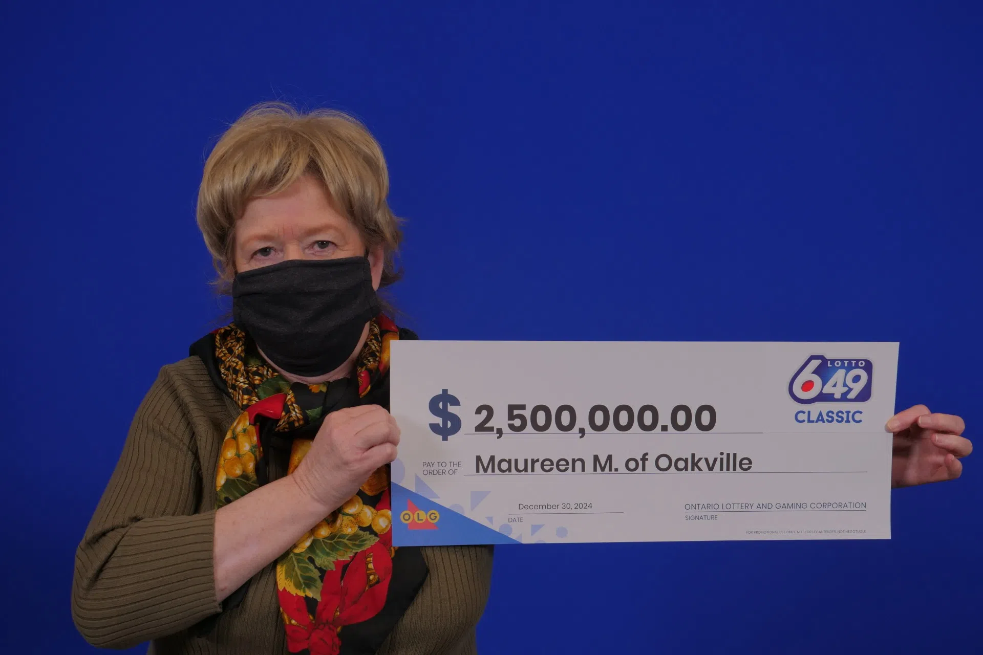 Oakville woman wins millions in September lottery draw