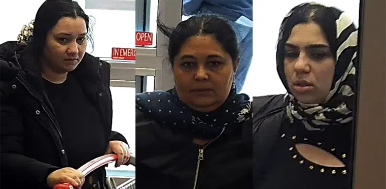 Three women wanted after attempting to steal groceries from local store