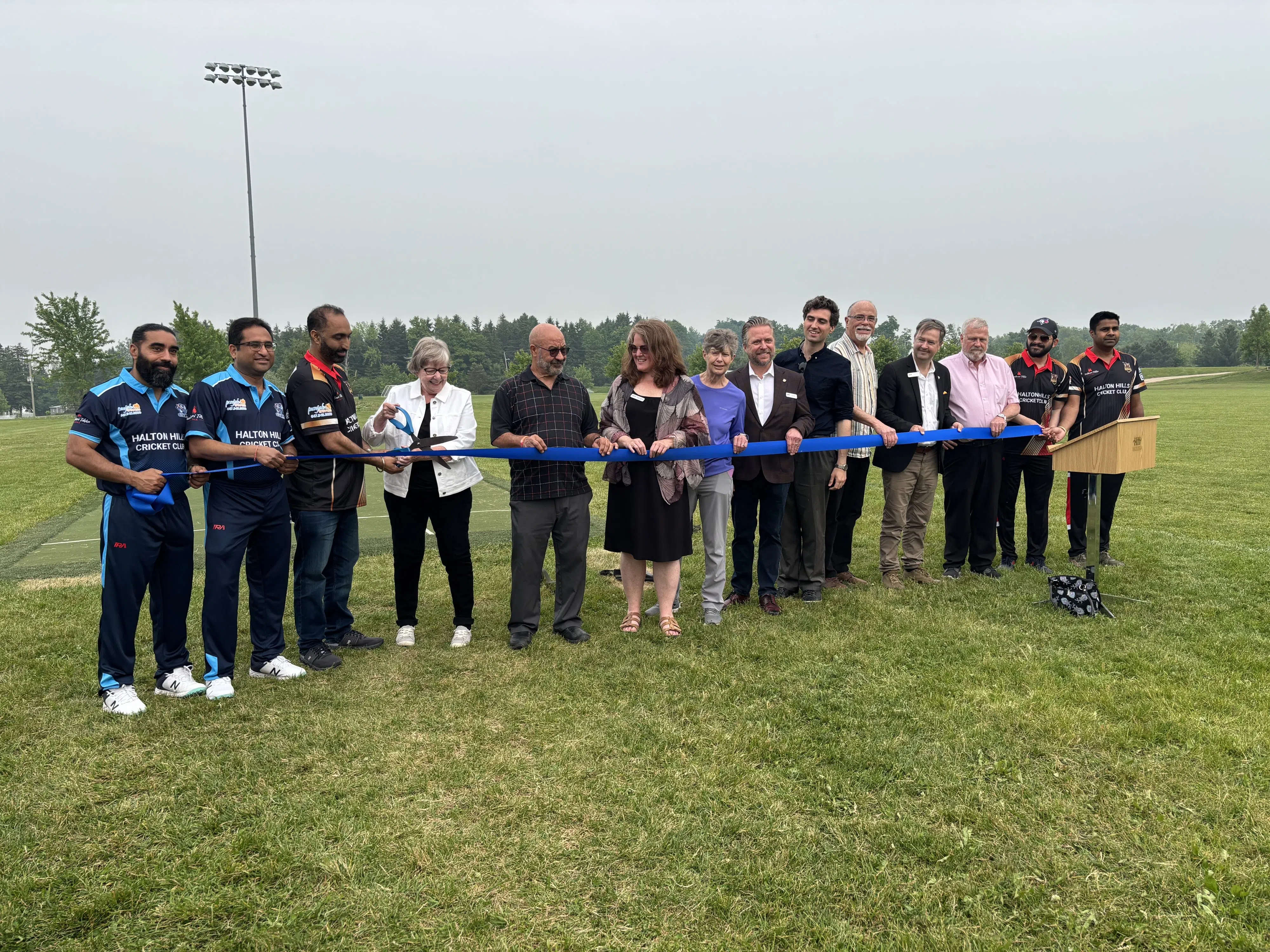 Halton Hills opens brand new cricket pitch