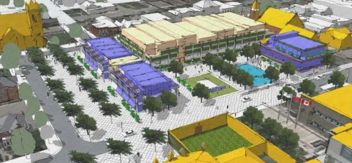 Town of Milton proposing walkable downtown cultural hub