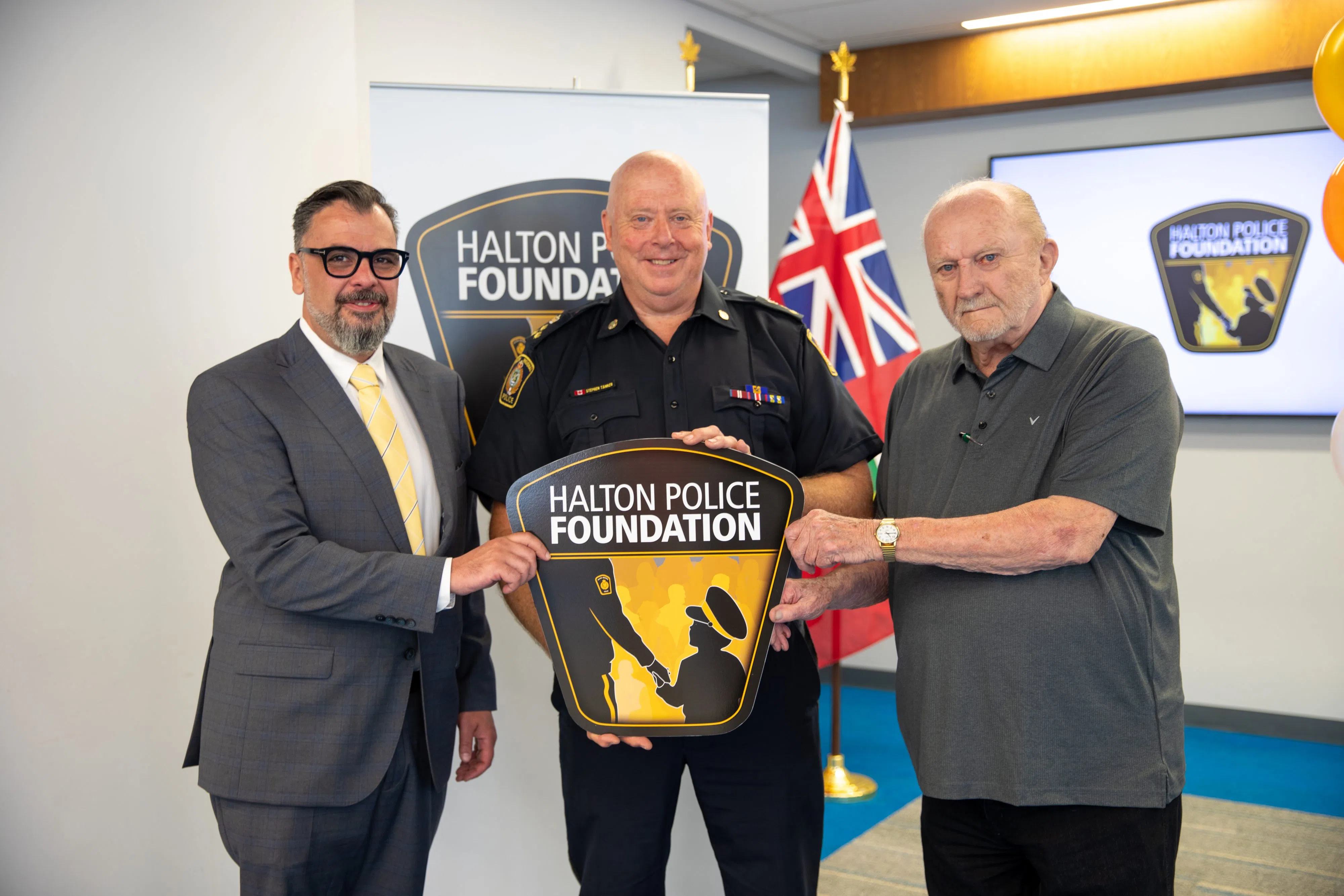 Massive donation will support injured or killed Halton Police officers