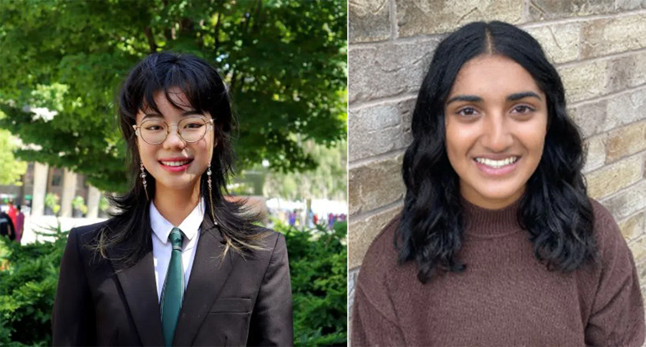 Pair of HDSB students awarded significant scholarships to enter STEM fields