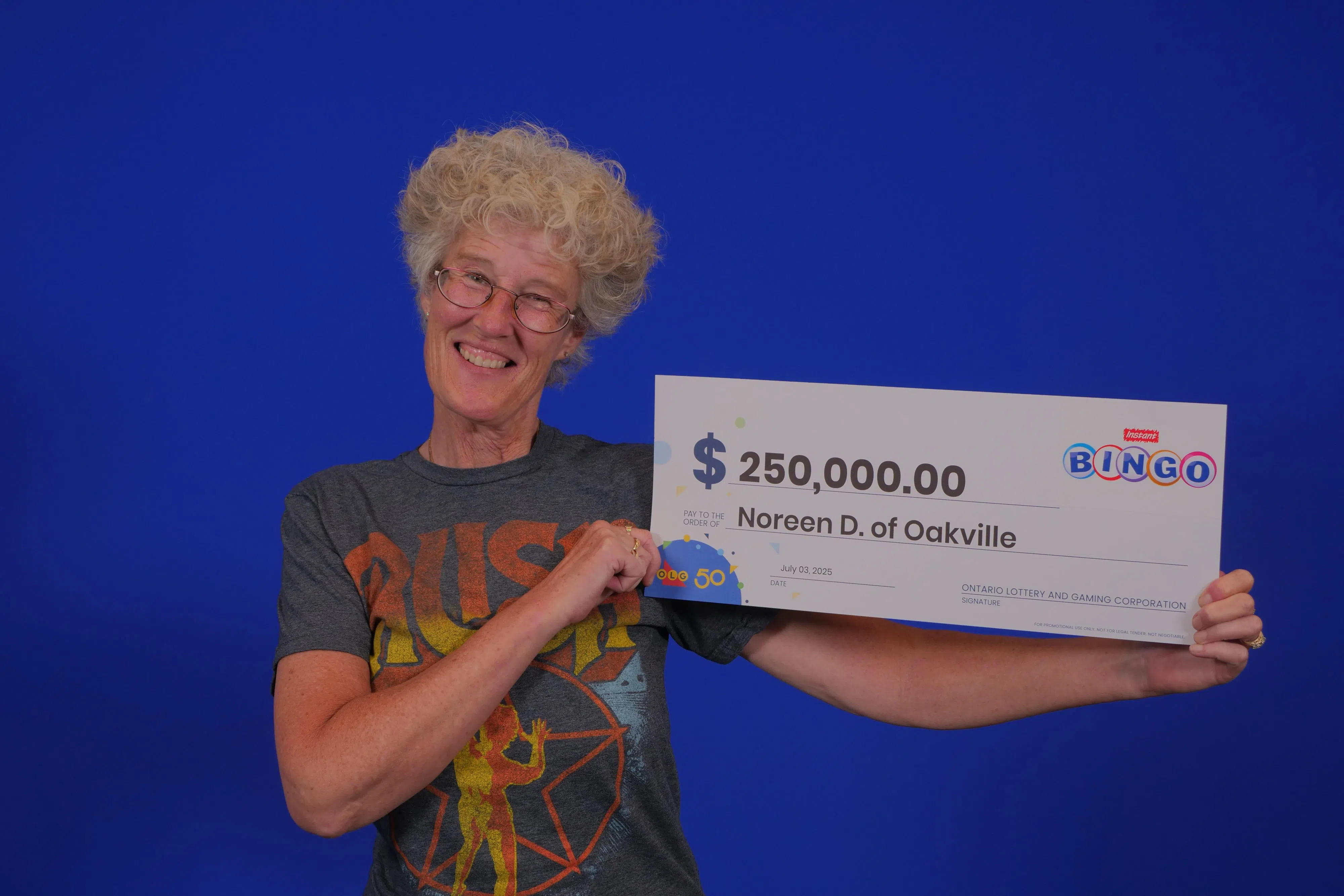 Oakville woman plans to retire after winning lottery