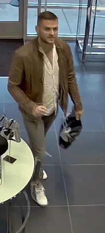 Man wanted after stealing thousands in clothing from local store