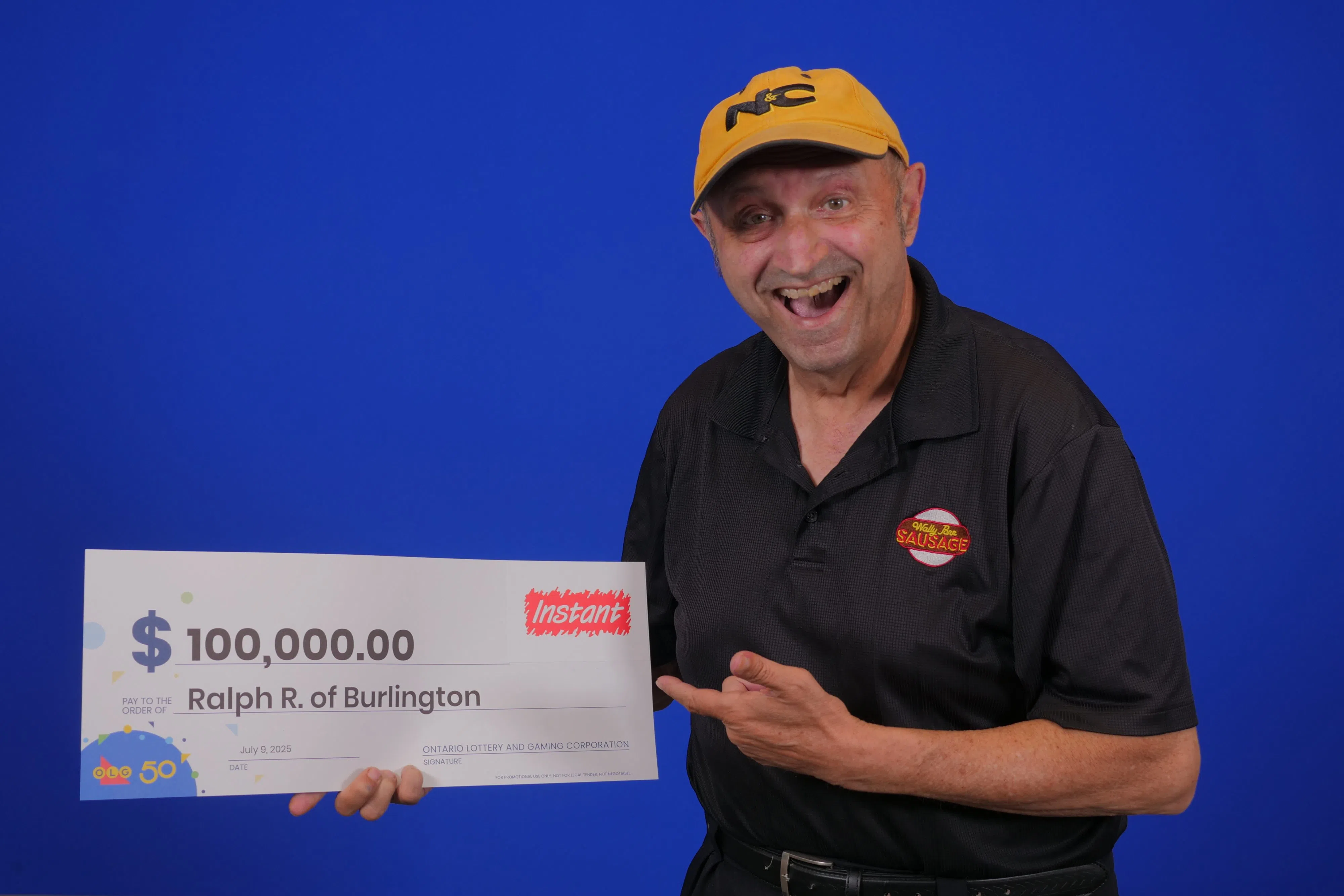 Burlington man wins the lottery for a second time