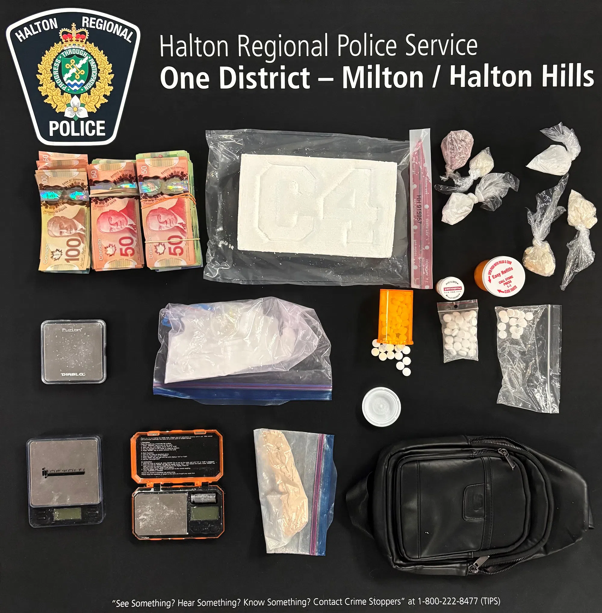 Trio of suspects arrested in Halton drug trafficking investigation