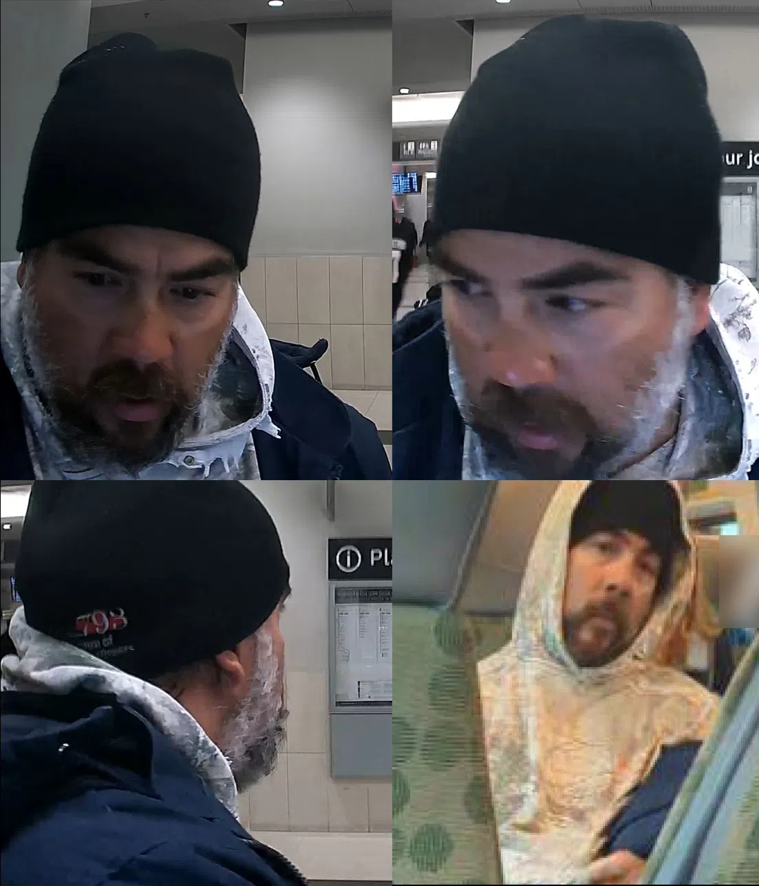 Halton Police looking for unknown man who masturbated on GO Train