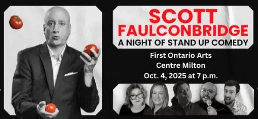 Comedian Scott Faulconbridge headlining Milton show this weekend