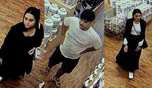 Trio wanted after theft at Burlington store