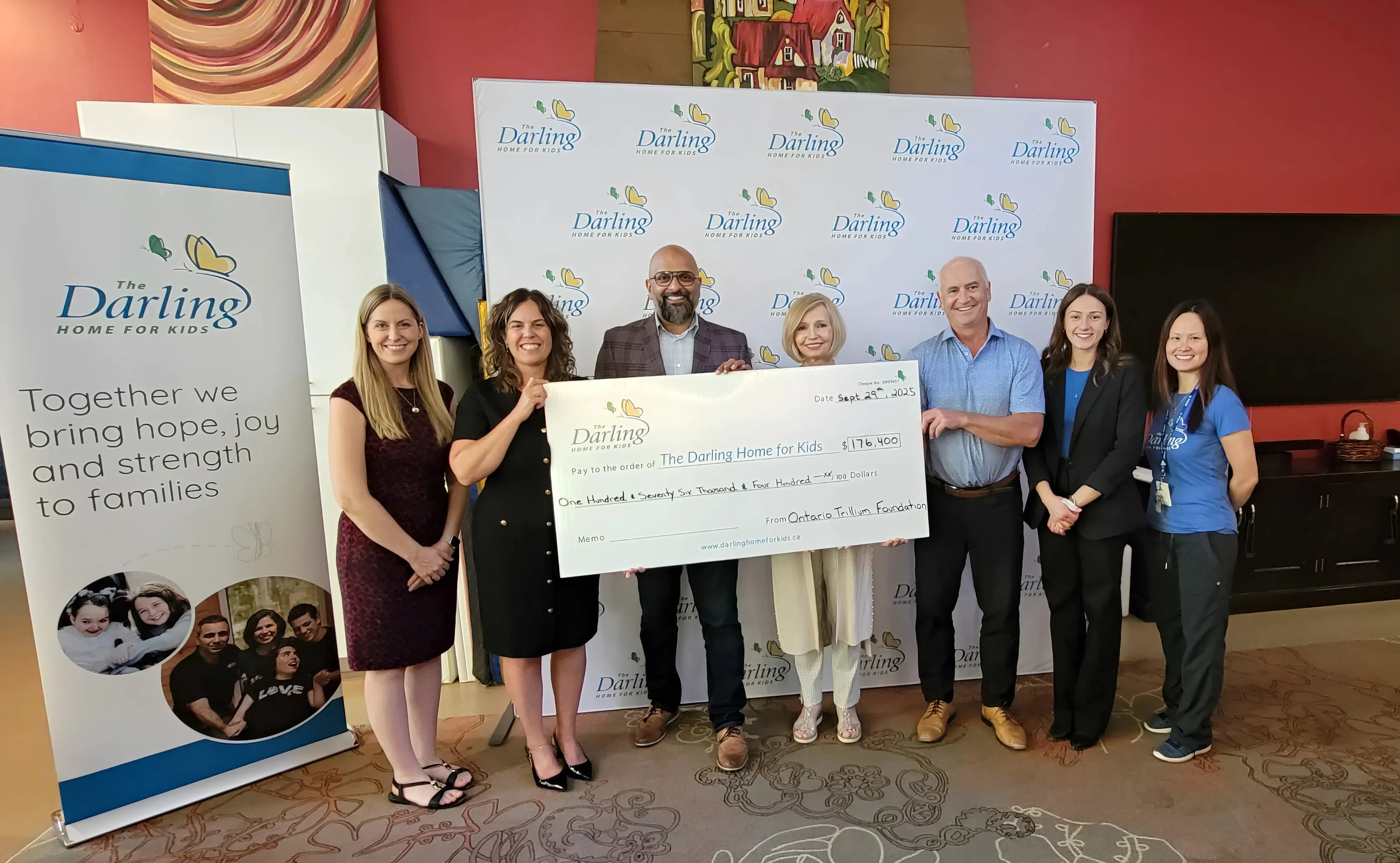 The Darling Home for Kids receives $176,400 from province