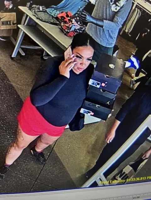 Woman wanted after stealing $900 in shoes from Outlet Mall