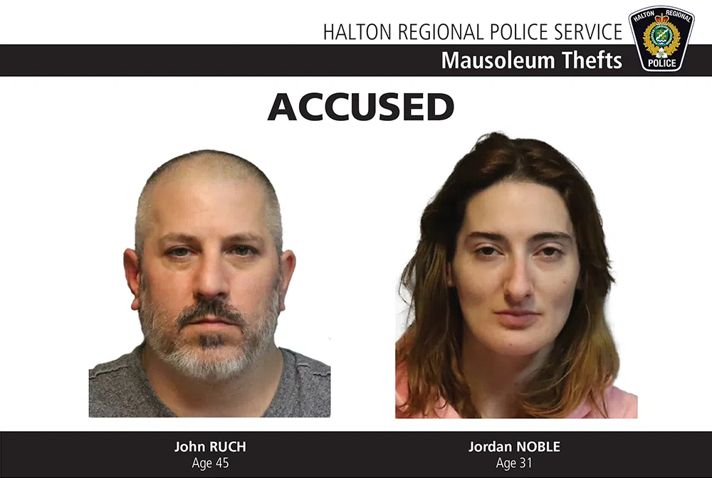 Two suspects arrested following investigation into local cremation targeted thefts