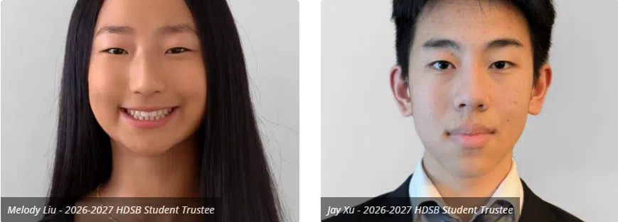 Two Oakville teens named Student Trustees for next school year
