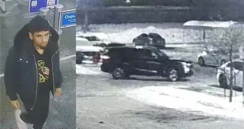 Unknown man wanted following theft and fraud case in Burlington