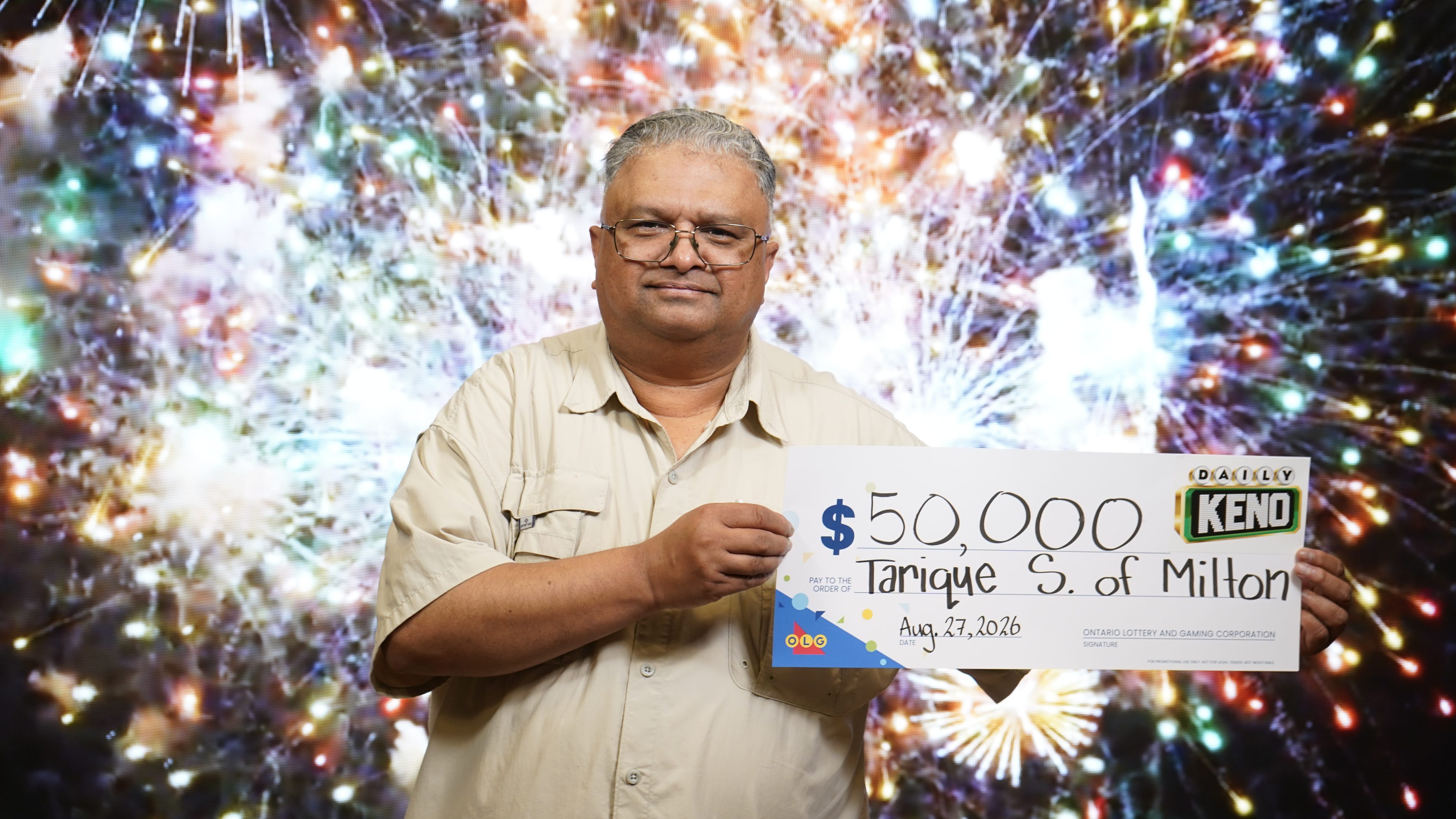 Milton taxi driver plans to invest after winning lottery