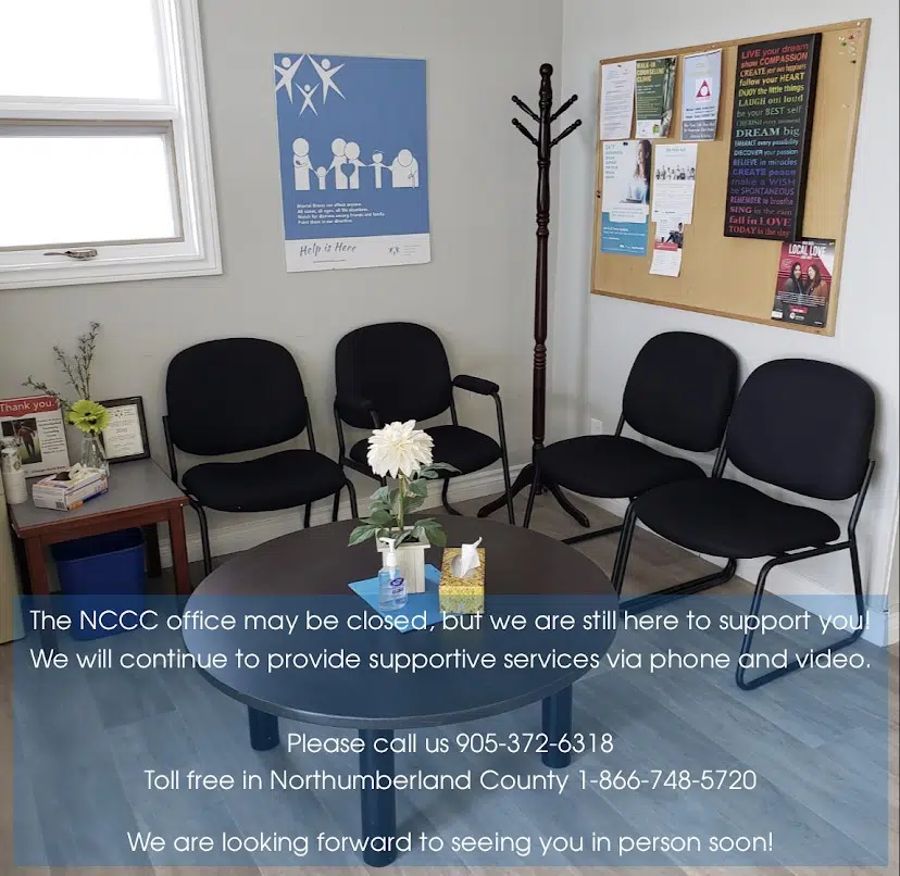 NCCC says COVID19 and provincewide shutdown is impacting mental
