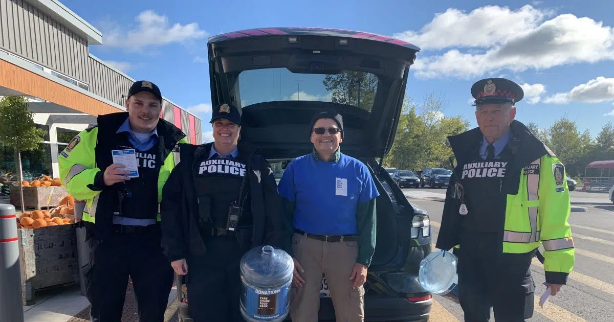 Cobourg Police Monthly Cram-A-Cruiser Program making an impact | 93.3 myFM